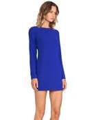 Shona Joy Magnetic Long Sleeve Shift Dress - Lyst