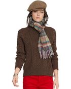 Polo Ralph Lauren Cable-Knit Crewneck Sweater - Lyst