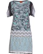 Missoni Short Dress - Lyst