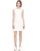 Club Monaco Estella Eyelet Dress - Lyst