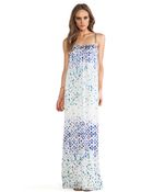 Twelfth Street Cynthia Vincent Beaded Strap Maxi Dress - Lyst