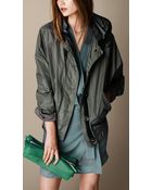Burberry Oversize Parka Jacket - Lyst