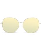 Matthew Williamson Oversized Mirrored Sunglasses - Lyst