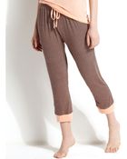 BCBGeneration The Crush Capri Pajama Pants - Lyst