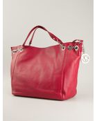 Michael Kors Chain Details Slouchy Tote Bag - Lyst