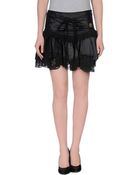Just Cavalli Mini Skirt - Lyst
