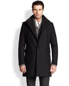 J. Lindeberg Gavin Wool-blend Coat - Lyst