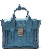 3.1 Phillip Lim Metallic Mini Pashli Satchel - Lyst