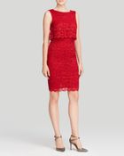 Nicole Miller Dress - Sleeveless Lace - Lyst