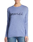 Kensie Beaded Merci Sweater - Lyst