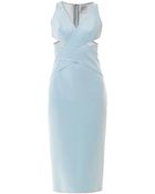 Dion Lee Interlock Silk Dress - Lyst