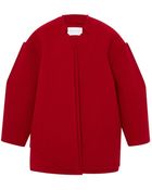 Carolina Herrera Felted Virgin Wool Jacket - Lyst