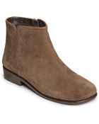 Aerosoles Duble Trouble Suede Booties - Lyst