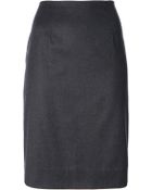 Oscar de la Renta High Waisted Skirt - Lyst