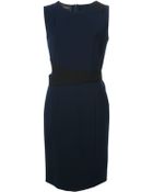 Cedric Charlier Belted Dress - Lyst