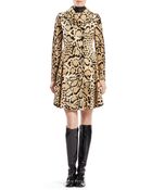 Gucci Leopard Print Calf Hair Coat - Lyst
