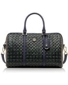 Tory Burch Robinson Woven Satchel - Lyst