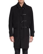 Burberry Prorsum Wool Duffle Coat - Lyst