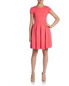 French Connection Natalia Ottoman Fitandflare Dress - Lyst