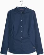 Violeta By Mango Cotton Modal-Blend Shirt - Lyst