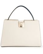 Serapian Gold-Tone Fastening Tote Bag - Lyst