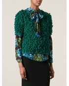Stella Jean Textured Knit Short Sleeve Sweater - Lyst