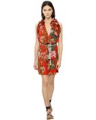 Etoile Isabel Marant Floral Printed Cotton Voile Dress - Lyst