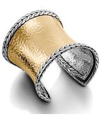 John Hardy Wide Cuff - Lyst