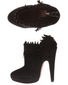 Azzedine Alaïa Suede Boots - Lyst
