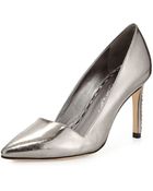 Alice + Olivia Dina Metallic Pump - Lyst