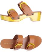 Sergio Rossi Platform Sandals - Lyst