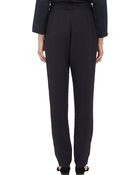 A.P.C. Crepe Vanessa Pleated Trousers - Lyst