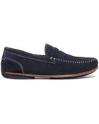 Geox Luca Suede Moccasin Loafers - Lyst
