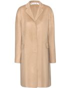 Marni Wool, Cashmere And Angora Coat - Lyst