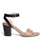 Chloé Ankle Strap Leather Sandals - Lyst