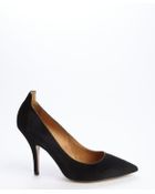 Isabel Marant Black Calf Hair Suede Accent Pumps - Lyst