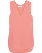 Alexander Wang Silk Crepe De Chine Top - Lyst