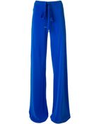 Roberto Cavalli Wide Leg Trouser - Lyst