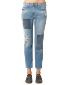 Current/Elliott The Fling Low-rise Boyfriend Jeans - Lyst
