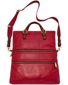 Fossil Explorer Leather Tote - Lyst