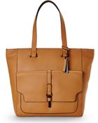 Vince Camuto Tan Alice Tote - Lyst