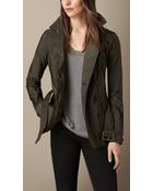Burberry Showerproof Trench Jacket - Lyst