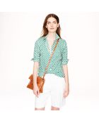 J.Crew Perfect Shirt in Honeypie Print - Lyst