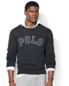 Polo Ralph Lauren Fleece Crew-Neck Sweatshirt - Lyst