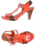 Julie Dee Platform Sandals - Lyst
