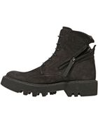 BB Bruno Bordese 40Mm Nubuck Combat Ankle Boots - Lyst