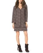 Michael Kors Printed Tunic Dress - Lyst
