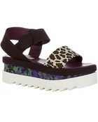 Stella McCartney Beale Flatform Sandal - Lyst