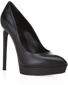 Saint Laurent Janis Platform Pump - Lyst