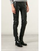 Rick Owens Moto Leggings - Lyst